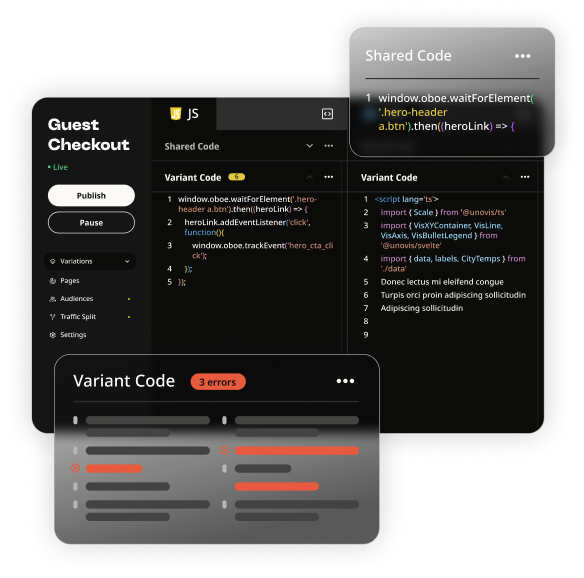 Oboe Interface Graphic